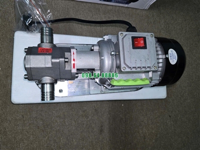 Máy bơm bánh răng WCB75 động cơ 0.75kw/220v bơm dầu diesel, dầu nhớt